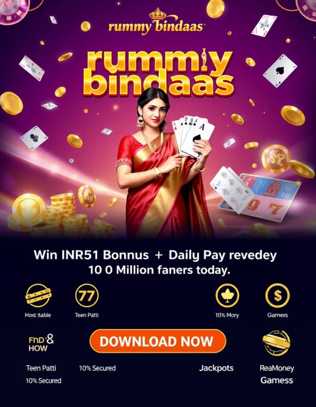Rummy Bindaas Banner